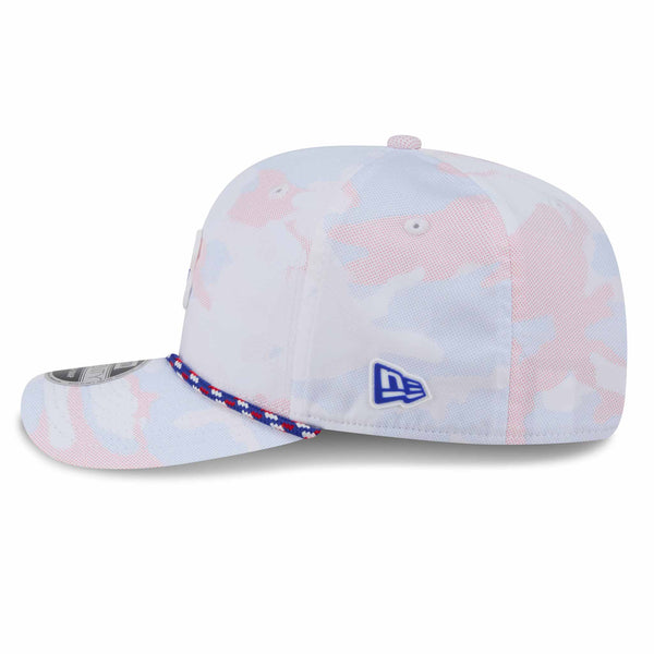 Chicago Cubs New Era White Camo 9SEVENTY Stretch Snap Adjustable Cap