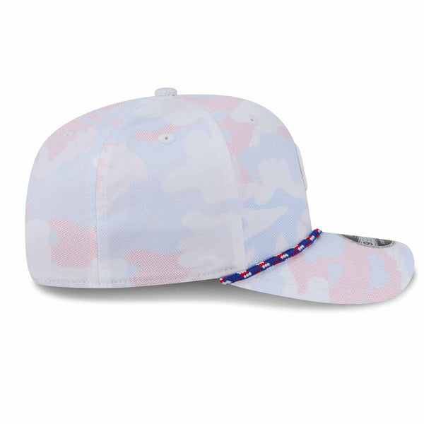 Chicago Cubs New Era White Camo 9SEVENTY Stretch Snap Adjustable Cap