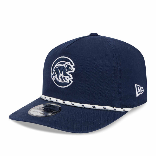 Chicago Cubs New Era Crawling Bear Navy 19TWENTY Rope Adjustable Cap