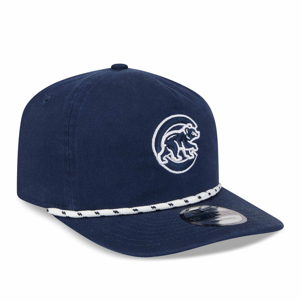 Chicago Cubs New Era Crawling Bear Navy 19TWENTY Rope Adjustable Cap