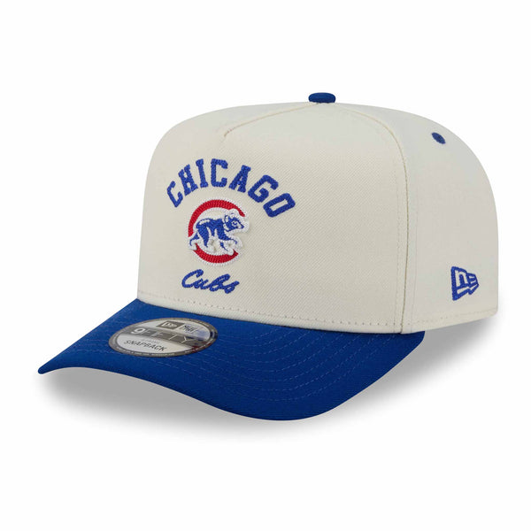 Chicago Cubs New Era Walking Bear Arch 9FIFTY A Frame Adjustable Cap