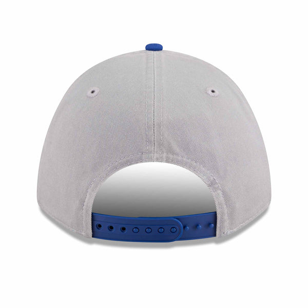Chicago Cubs New Era Grey Team 9FORTY M Crown Adjustable Cap