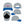 Load image into Gallery viewer, Chicago Cubs New Era Grey Team 9FORTY M Crown Adjustable Cap

