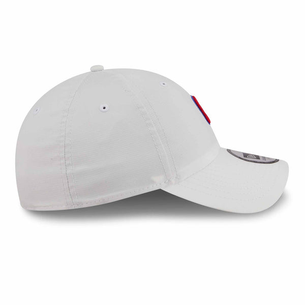 Chicago Cubs New Era White Ripstop White Adjustable Cap