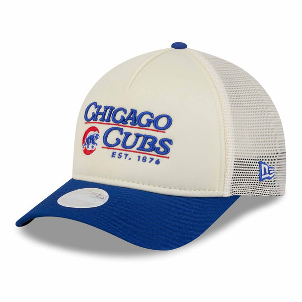 Chicago Cubs New Era Two Tone Retro 9FORTY M Crown Adjustable Cap