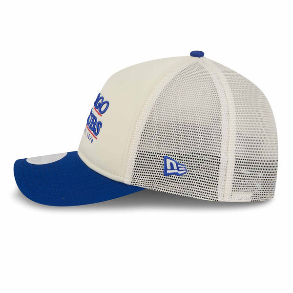Chicago Cubs New Era Two Tone Retro 9FORTY M Crown Adjustable Cap