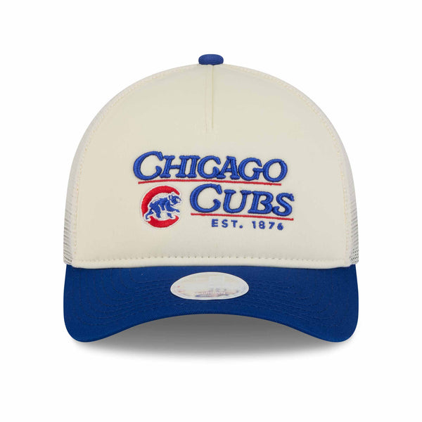 Chicago Cubs New Era Two Tone Retro 9FORTY M Crown Adjustable Cap