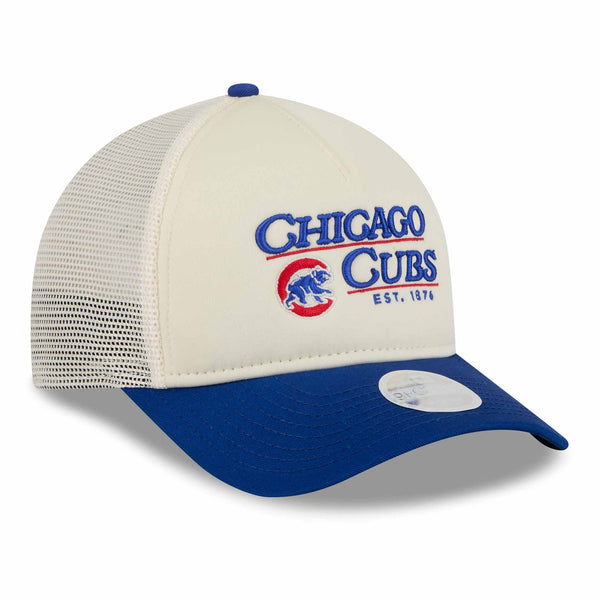Chicago Cubs New Era Two Tone Retro 9FORTY M Crown Adjustable Cap