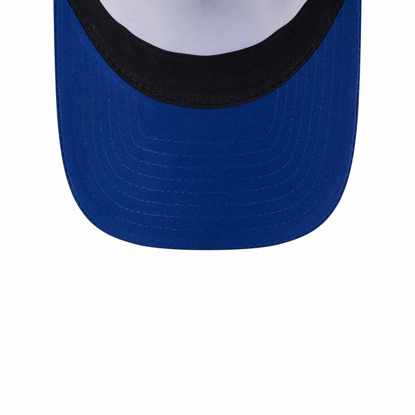 Chicago Cubs New Era Youth Girls Peace & Love 9FORTY M Crown Mesh Adjustable Cap
