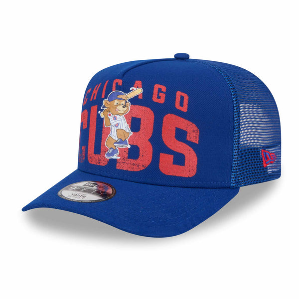 Chicago Cubs New Era Youth Clark The Bear Faded 9FIFTY A Frame Mesh Adjustable Cap