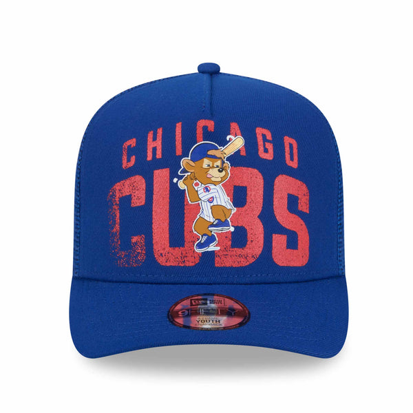 Chicago Cubs New Era Youth Clark The Bear Faded 9FIFTY A Frame Mesh Adjustable Cap