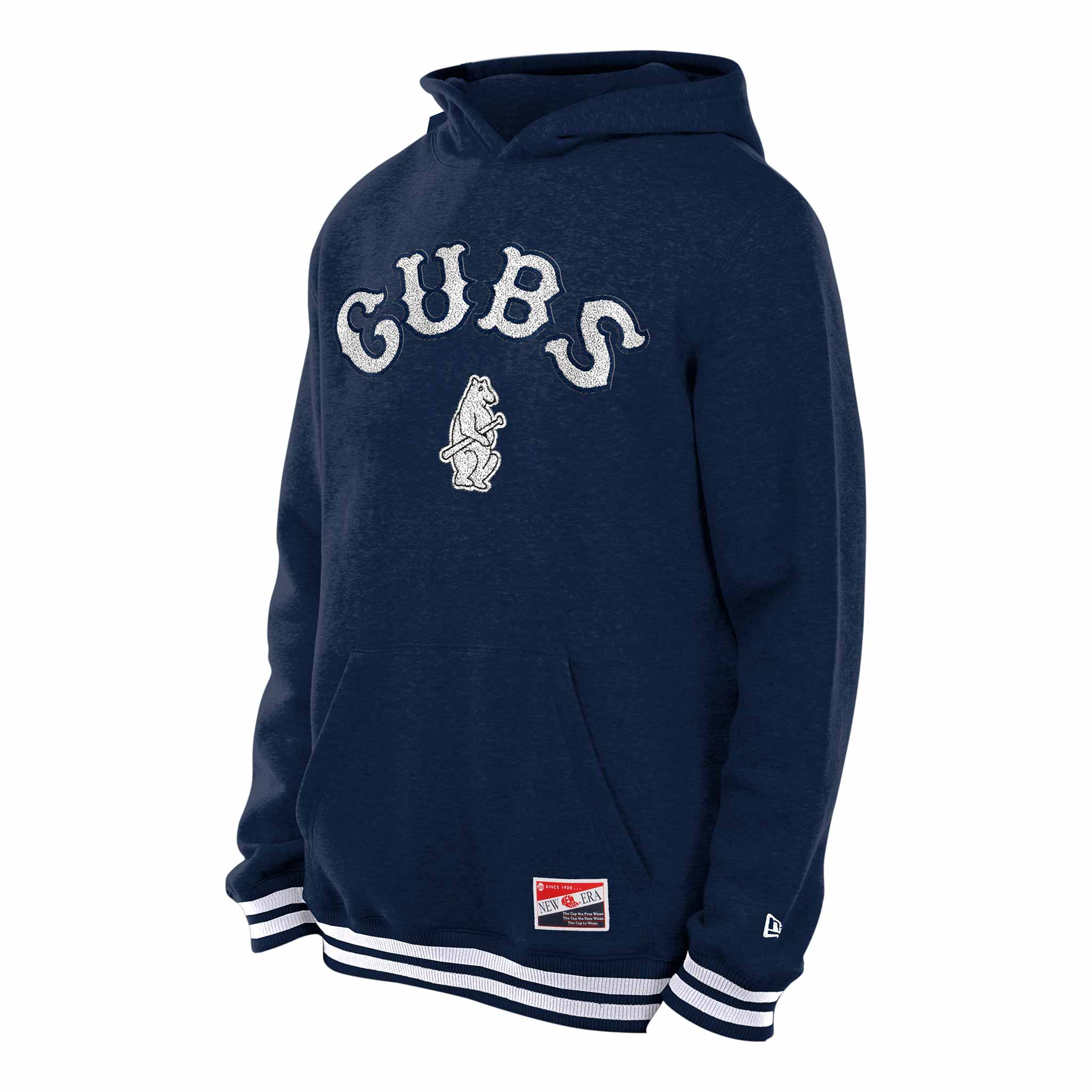 Chicago Cubs New Era Navy 1914 Throwback Hooded Sweatshirt ...