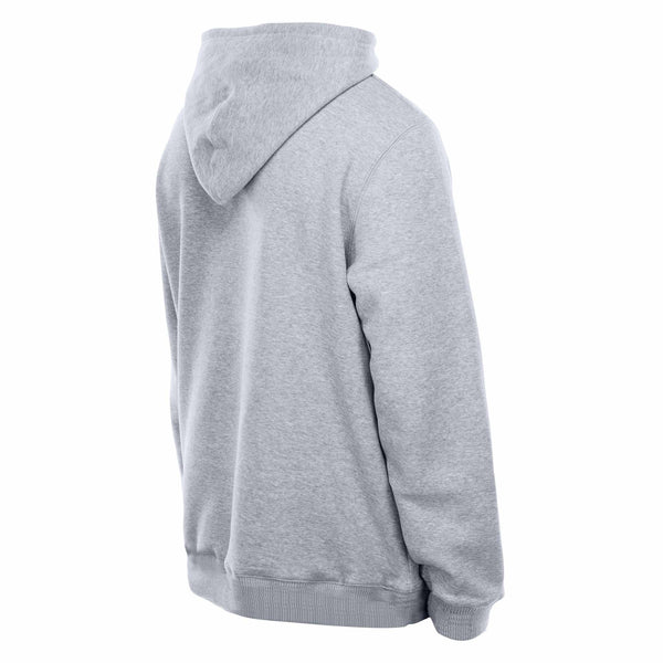 Chicago Cubs New Era Grey Two Hit Game Day Hooded Sweatshirt