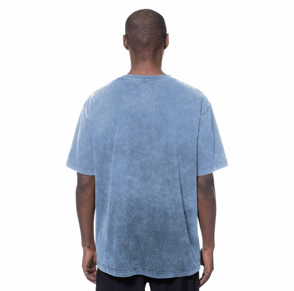 Chicago Cubs New Era Blues Alternate Throwback Oversized Short Sleeve T Shirt