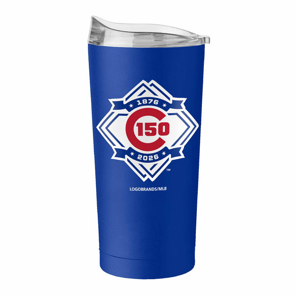 Chicago Cubs 20oz Royal Bullseye 150 Year Logo Tumbler