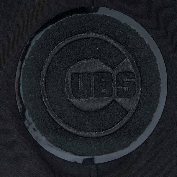 Chicago Cubs Pro Standard Triple Black Hooded Sweatshirt