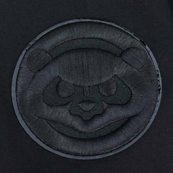 Chicago Cubs Pro Standard Triple Black Hooded Sweatshirt
