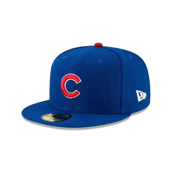 Chicago Cubs New Era Home 150 Year Patch Authentic 59FIFTY Fitted Game Cap