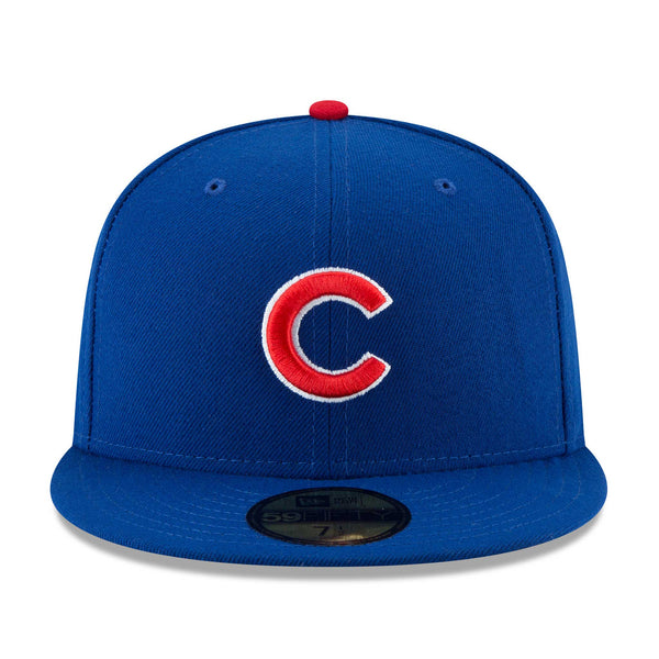 Chicago Cubs New Era Home 150 Year Patch Authentic 59FIFTY Fitted Game Cap