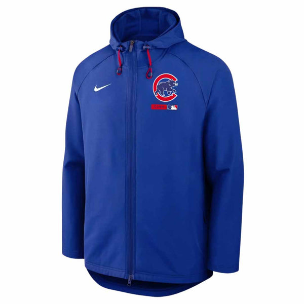 Chicago Cubs Nike Authentic On Field Full Zip Walking Bear Therma Jacket