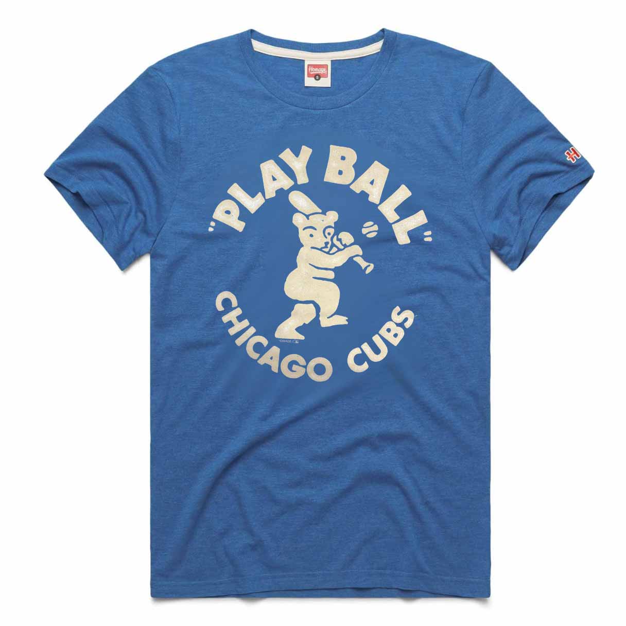 Chicago Cubs Homage Royal Play Ball T Shirt – Wrigleyville Sports
