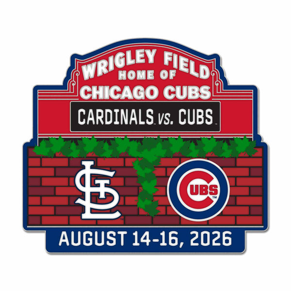 Chicago Cubs vs. St. Lous Cardinals 2026 Series Pin