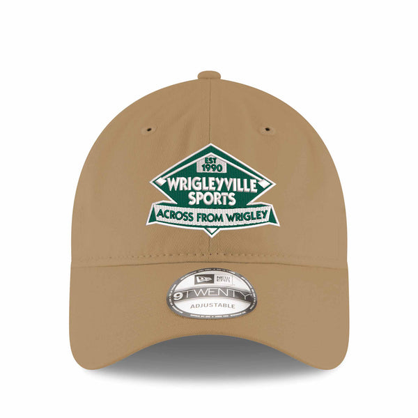 Wrigleyville Sports New Era Khaki 9TWENTY Adjustable Cap