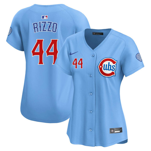 Chicago Cubs Anthony Rizzo Women's Nike Alternate Two Jersey With Authentic Lettering