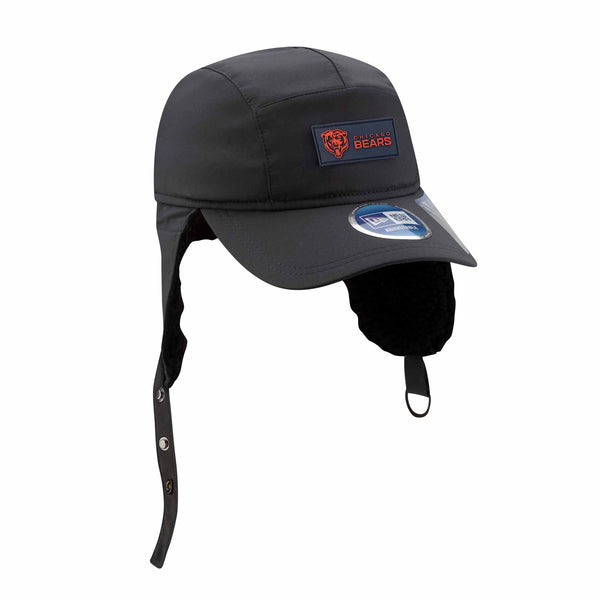 Chicago Bears New Era 2025 Sideline Cold Weather Dog Ear Runner Adjustable Cap