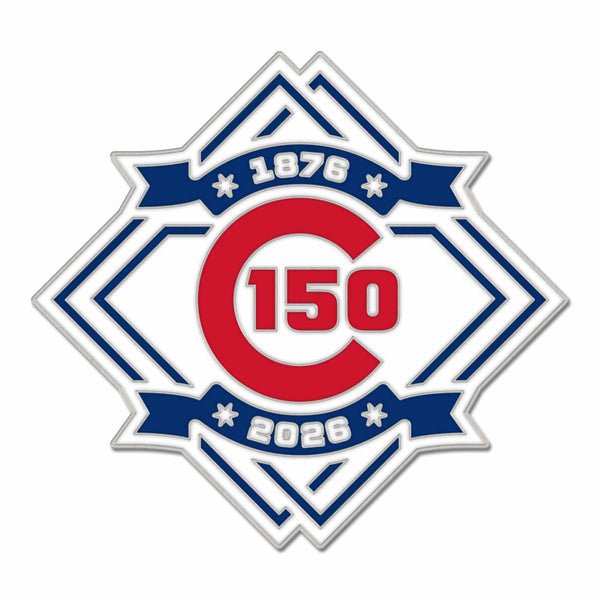 Chicago Cubs 150 Year Lapel Pin