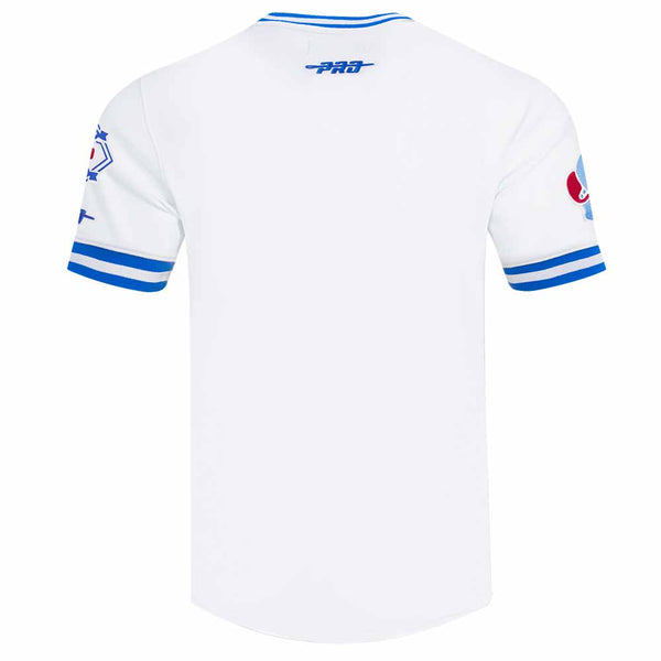 Chicago Cubs Pro Standard Modern Logo 150 Year White Heavyweight Jersey T Shirt