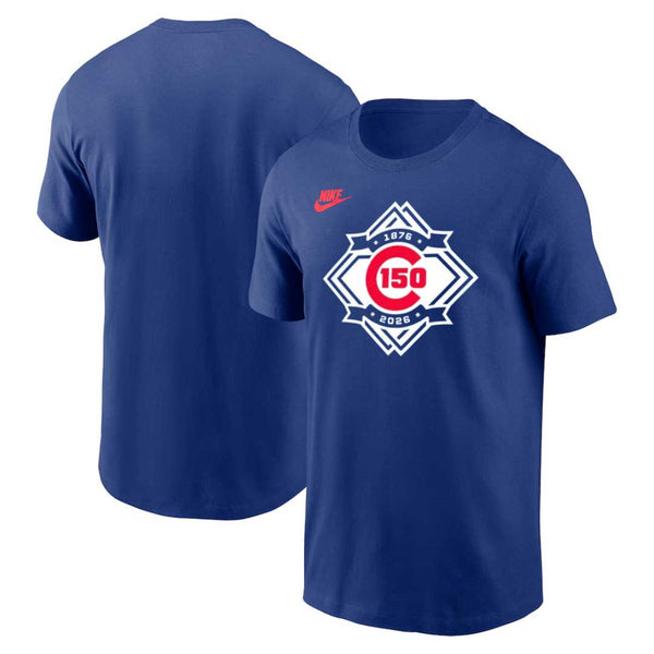 Chicago Cubs Nike 150 Year Anniversary Short Sleeve T-Shirt