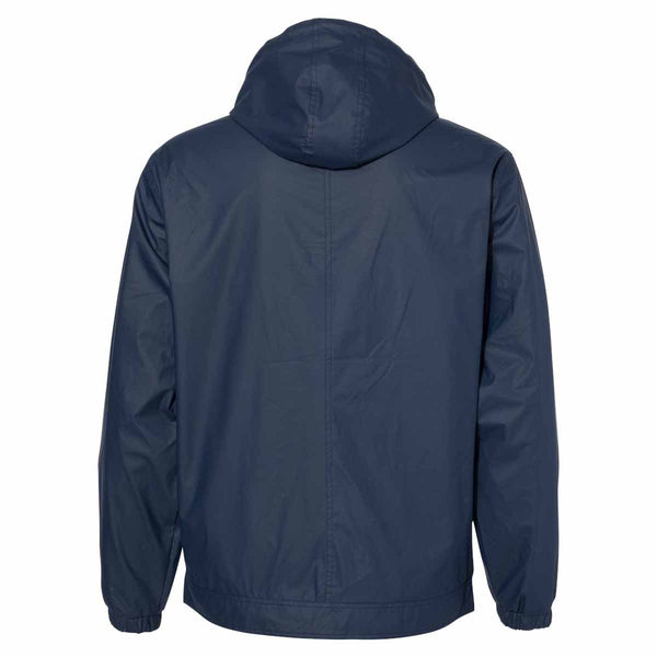Wrigley Field Crossed Bats Vintage Weatherproof Hooded Rain Jacket