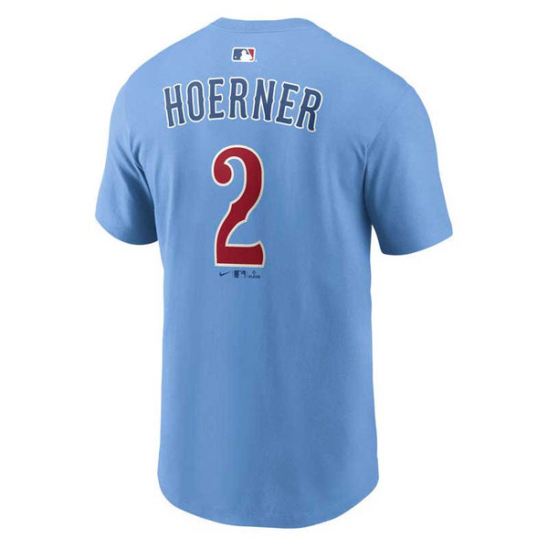 Chicago Cubs Nico Hoerner Nike Youth Alternate Name and Number T-shirt