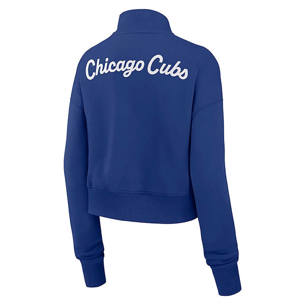 Chicago Cubs Nike Women's Nike Phoenix Half Zip Pullover Sweatshirt