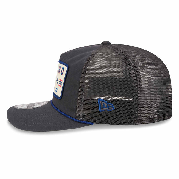 Chicago Cubs New Era Washed Mesh Walking Bear 19TWENTY Rope Adjustable Cap