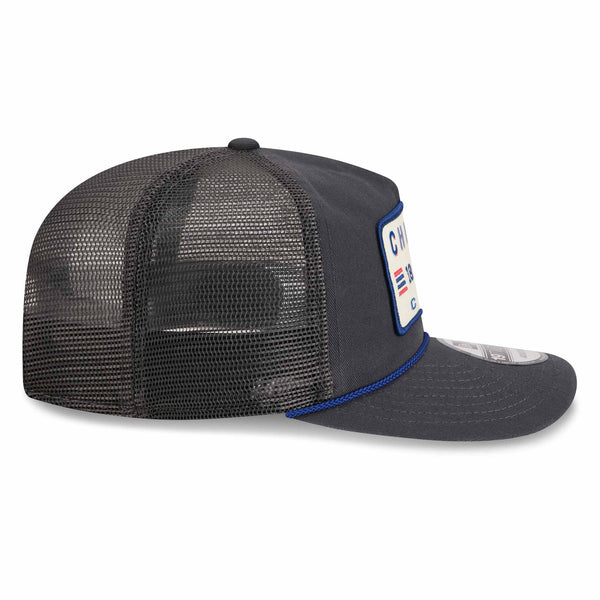 Chicago Cubs New Era Washed Mesh Walking Bear 19TWENTY Rope Adjustable Cap