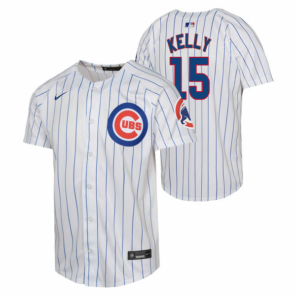 Chicago Cubs Carson Kelly Youth Nike Home Home Run Jersey With Authentic Lettering