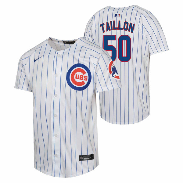 Chicago Cubs Jameson Taillon Youth Nike Home Home Run Jersey With Authentic Lettering