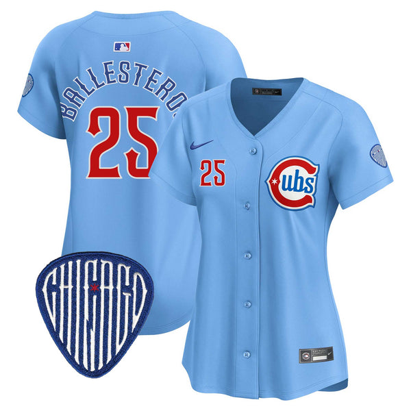 Chicago Cubs Moisés Ballesteros Women's Nike Alternate Two Jersey