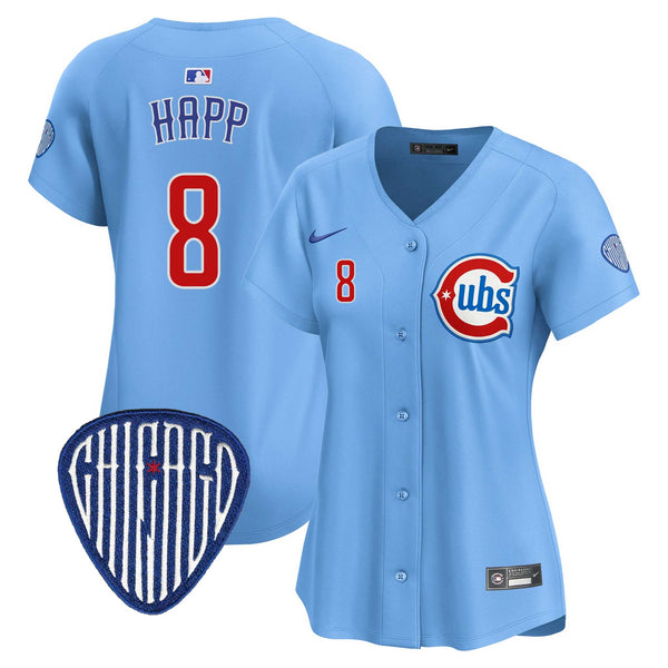 Chicago Cubs Ian Happ Women's Nike Alternate Two Jersey