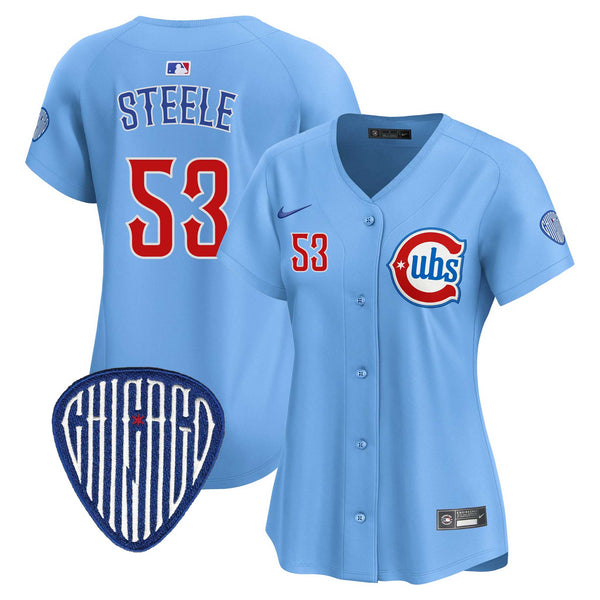 Chicago Cubs Justin Steele Women's Nike Alternate Two Jersey