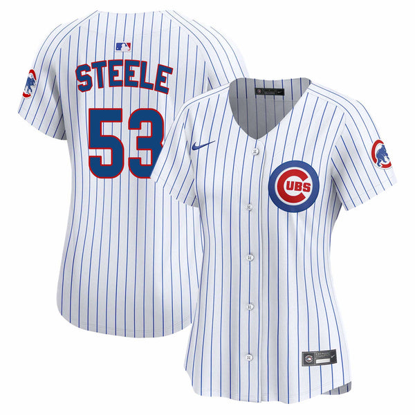 Chicago Cubs Justin Steele Women's Nike Home Jersey With Authentic Lettering