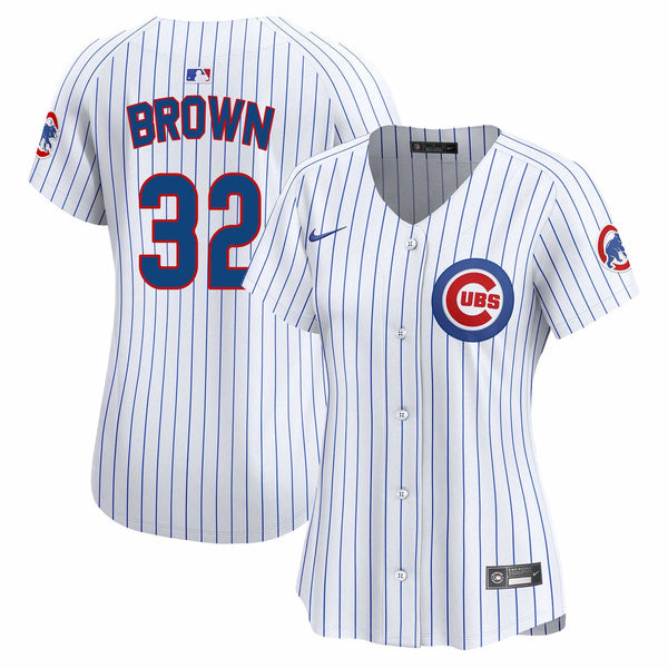Chicago Cubs Ben Brown Women's Nike Home Jersey With Authentic Lettering