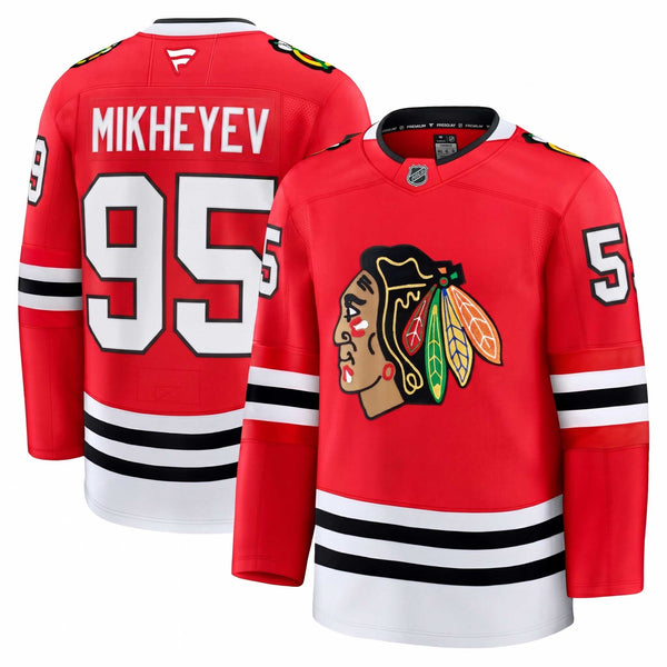 Chicago Blackhawks Ilya Mikheyev Fanatics Home Premium Jersey With Authentic Lettering