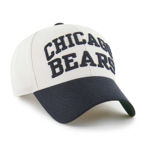Chicago Bears 47 Brand Bone Broke Line Loop MVP Adjustable Cap