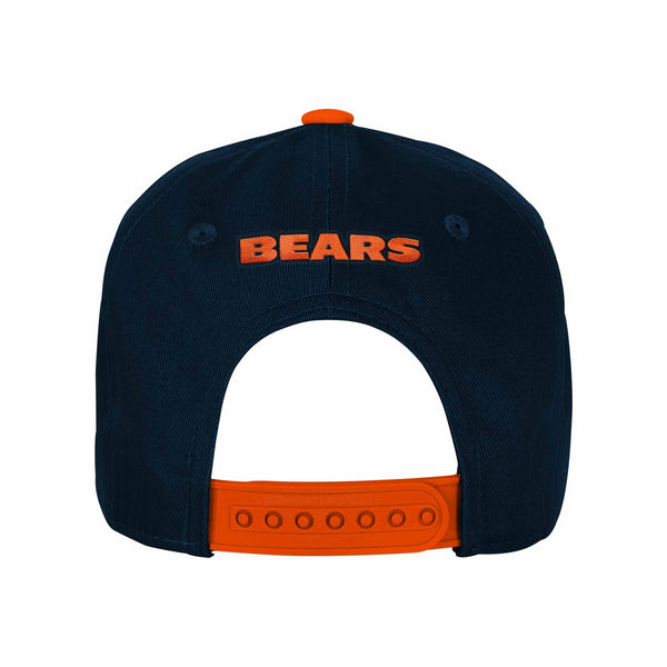Chicago Bears Youth Two Tone Essentials Deadstock Snapback Adjustable Cap