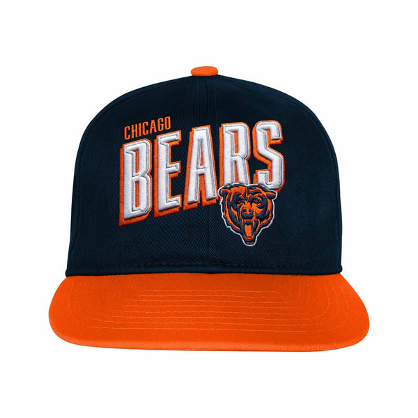 Chicago Bears Youth Two Tone Essentials Deadstock Snapback Adjustable Cap