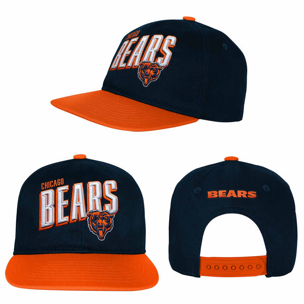 Chicago Bears Youth Two Tone Essentials Deadstock Snapback Adjustable Cap