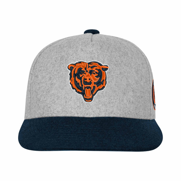 Chicago Bears Youth Two Tone Ball Hawk Pro Crown Snapback Adjustable Cap